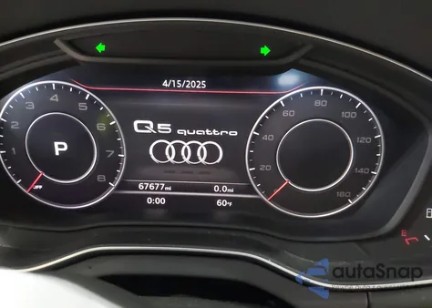 2019 Audi Q5 45 Premium из США, поврежденный, VIN WA1BNAFY1K2111025